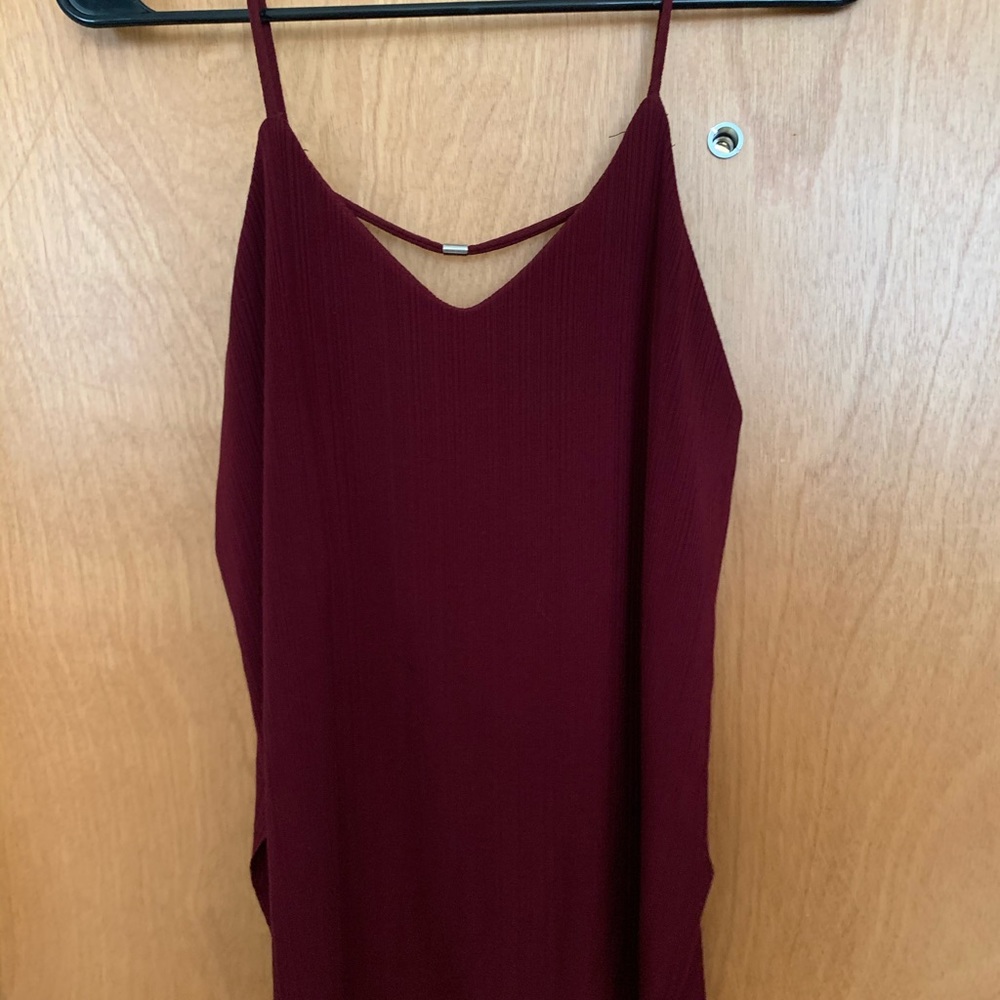 Purple cute going out tank